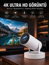 Taşınabilir Android Projeksiyon Ayaklı Çift Kollu 4K Çözünürlüklü Sinema Projeksiyonu
