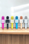 Taşınabilir Bluetooth Karaoke Mikrofon: Hafıza Kart Girişli, Etkileyici Performans