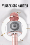 Taşınabilir Bluetooth Karaoke Mikrofon: Hafıza Kart Girişli, Etkileyici Performans