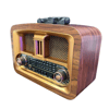 Taşınabilir Klasik Am/fm/sw  Retro Ev Radyo Usb İle Şarj Olabilen Retro Radyo Bx40