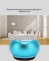 Taşınabilir Mini Bluetooth Hoparlör 9m Menzil Dahili Mikrofon Yeni Nesil