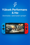 Taşınabilir oyun konsolu 7 inç IPS HD ekran 10000 oyun 2000mAh pil Bluetooth çok renkli