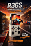 Taşınabilir retro oyun konsolu beyaz renk 64 GB hafıza 15000+ yüklü oyun bluetooth yok