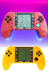 Taşınabilir Tetris Oyun Konsolu Renkli Retro Oyun Aleti Çocuklar İçin Eğlenceli Mini Konsol