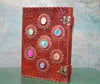 Taşlı Deri Defter Model 12