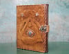 Taşlı Deri Defter Model 4