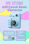 Termal Yazıcılı, Yüksek Çözünürlüklü ve Zoom Özellikli Çocuklar İçin Dijital Fotoğraf Makinesi