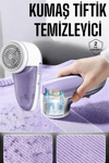 Tiftik Temizleme Makinesi USB Şarjlı Tüy Toplayıcı Kablosuz