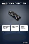 Tip-C Micro Usb Girişli 5'li Çok Fonksiyonlu Sd Kart Okuyucu Otg Dönüştürücü BX-313518