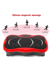 Titreşimli egzersiz plaka fitness tüm vücut spor masaj aleti 50cm siyah renk - Ekipman & Aksesuar