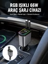 Toyota, Honda, Nissan, Hyundai Araçlar için Çoklu Port Araç Şarj Cihazı Yeni Nesil