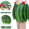 Tropikal Esintili Hawaii Yapraklı Parti Eteği Çocuk Boy Bx40