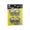 Tudor Td-ms4 Master 4pcs Joker Anahtarlı=tek Anahtarla 4 Kilit Aç  60mm - Gri Kısa Kancalı Çelik Asma Kilit Bx40