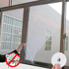 Tüm Cam Pencere Kapılara Uyumlu Çift Kanat Pencere Sinekliği Bx40