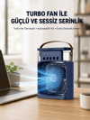 Turbo Fan Teknolojili Sessiz ve Güçlü Soğutma Masası Vantilatör