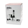 TURBO MULTİ BLENDER SETİ DOĞRAYICI- MİKSER- BLENDER RENDE DİLİM DİSKLERİ 300W 2LT HAZNE SHB-3186 (3936)