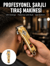Type-C Şarjlı LCD Ekranlı Profesyonel Saç Sakal Tıraş Makinesi Yeni Nesil