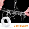 Ultra Güçlü Çift Taraflı 2 Mt X 3 Cm Çift Taraflı Nano Bant Bx40