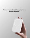 Ultra Kompakt ve Güçlü – MagSafe Powerbank 10000 mAh ile Kablosuz Şarj Deneyimi