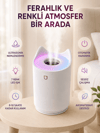 Ultrasonik Hava Nemlendirme Cihazı 7 Renk LED Aromaterapi Difüzör