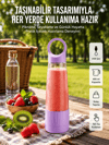 USB Şarjlı Taşınabilir Smoothie Blender 400 ml