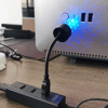 Usb Sese Duyarlı 8 Farklı Mod Işıklı Led Atmosfer Işığı – Ambiyans Aydınlatması Bx40