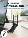 USB WiFi Adaptör – 1200 Mbps Hız