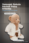 Uyku Tulumlu Yumuşak Peluş Ayıcık Oyuncak 40 cm 0,295 kg Hediye İçin Sevimli BX-313536