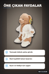 Uyku Tulumlu Yumuşak Peluş Ayıcık Oyuncak 40 cm 0,295 kg Hediye İçin Sevimli BX-313536