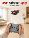 Uzaktan Kumandalı RC Drone 360° Akrobatik Dönüş 3 Kademeli Hız Headless Mode