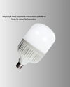 Uzun Ömürlü Şarjlı LED Ampul 30 Watt Güçlü Aydınlatma