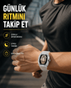 Uzun Pil Ömürlü Akıllı Saat Spor ve Günlük Kullanım Yeni Nesil
