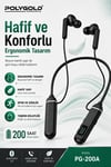Uzun Süre Kullanımlı Kablosuz Kulak İçi Spor Kulaklık Stereo Ses Mikrofonlu