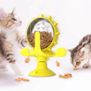 Vantuzlu Zilli İnteraktif Dönebilen Mama Kaplı Renkli Eğlenceli Eğitici Kedi Oyuncağı Bx40