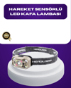 Wave Sensörlü LED Kafa Lambası Şarjlı Ayarlanabilir Işık