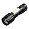 Wison Ws-5454 Taktik El Feneri Usb Şarj Edilebilir Kamp Feneri Cob Zumlanabilir Mini Taşınabilir El Feneri