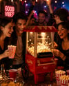 Yağsız Popcorn Makinesi Hızlı Sıcak Hava Mısır Patlatıcı Ev Tipi Kullanım