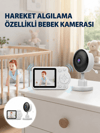 Yakınlaştırma Özellikli Gece Görüşlü Bebek İzleme Kamerası Yeni Nesil
