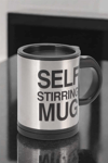 Yazılı Mug Kupa Karıştırıcı Özelliği Ve Paslanmaz Çelik