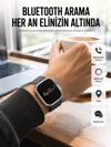 Yeni Nesil 3 Kordonlu Kol Saati 49 MM Amoled Ekran Akıllı Saat