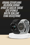 Yeni Nesil Akıllı Saat Çağrı Cevaplayabilen Plastik 47 Mm Uyumlu Kordon