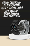 Yeni Nesil Akıllı Saat Çağrı Cevaplayabilen Plastik 47 Mm Uyumlu Kordon