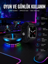 Yeni Nesil Akıllı Saat ve Kablosuz Kulaklık Kampanyası İkili Set Bluetooth Bağlantılı
