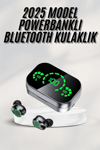 Yeni Nesil Bluetooth Kulaklık Çağrı Cevaplayabilen Dijital Göstergeli Powerbankli