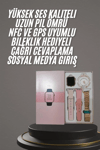 Yeni Nesil Kadın Akıllı Saat Rose Gold Android ve İos Uyumlu
