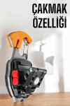 yeni nesil Kamp Feneri Çok Fonksiyonlu Fener Anahtarlık Usb Çakmaklı Cam Kırıcı Kemer Kesici Açacak