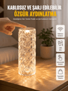 Yeni Nesil Modern Kristal Masa ve Gece Lambası Dokunmatik Renk Değiştirebilen