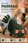 Yeşil Isıtmalı El Hissi Boyun Omuz ve Sırt Masaj Yastığı Şarjlı Yoğurma Etkili Model