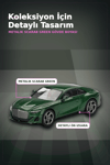 Yeşil Renkli 1/64 Ölçek Bentley Batur Diecast Model Araba - Koleksiyonluk Tekli Paket BX-313340