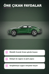 Yeşil Renkli 1/64 Ölçek Bentley Batur Diecast Model Araba - Koleksiyonluk Tekli Paket BX-313340